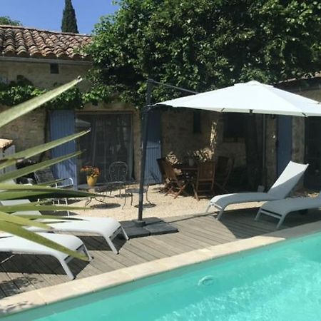 Maison De Plain Pied Pour 4 Pers Piscine Lussan Lussan  Buitenkant foto