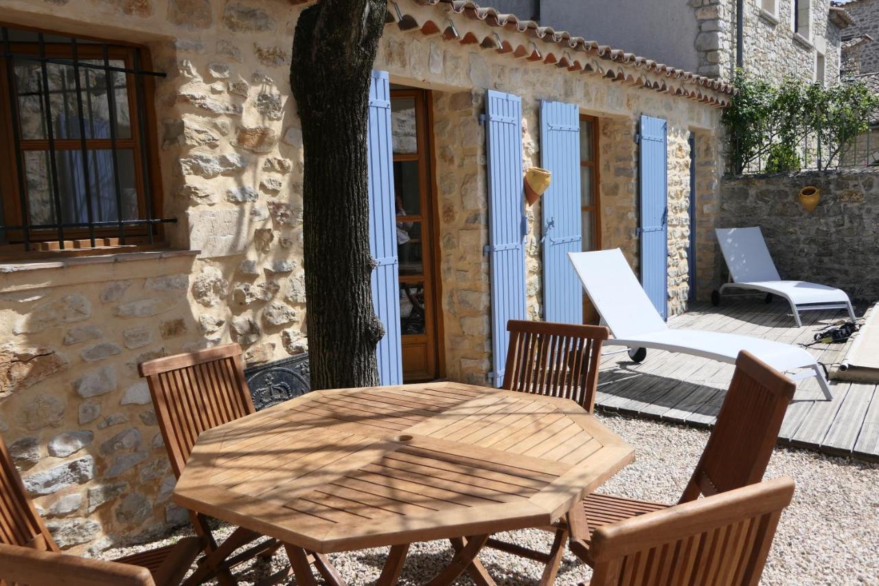 Maison De Plain Pied Pour 4 Pers Piscine Lussan Lussan  Buitenkant foto