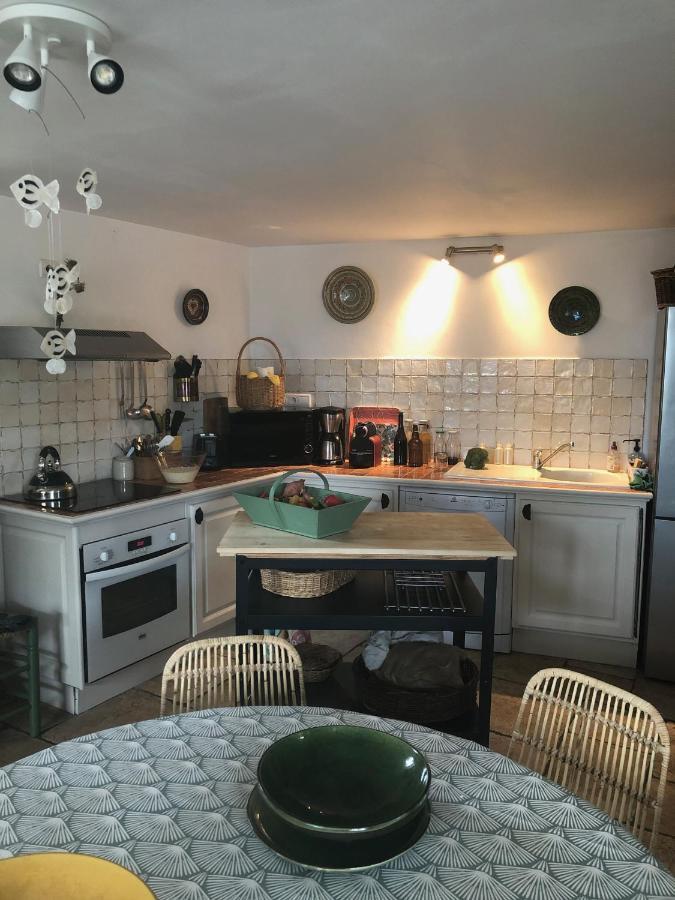 Maison De Plain Pied Pour 4 Pers Piscine Lussan Lussan  Buitenkant foto